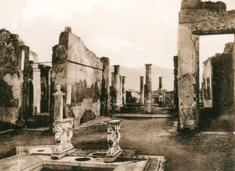 Casa di Cornelio Rufo, Pompeji, Italien, ca. 1900er Jahre