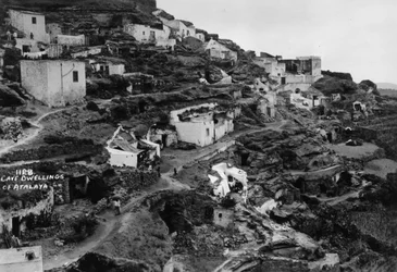 Höhlenwohnungen von Atalaya, Gran Canaria, Kanarische Inseln, Spanien, 20. Jahrhundert