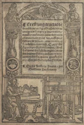Ce est ung tractat de la noble art de leguille ascavoir ouvraiges de spaigne... titl..., nach 1527
