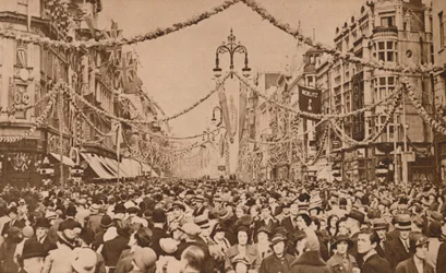 Feierlichkeiten zum Silberjubiläum von König Georg V., London, 1935