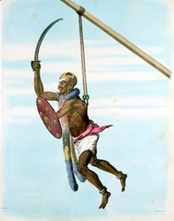 Zeremonie zu Ehren von Mariatale, Göttin der Pocken, Negapattam, Indien, 1806