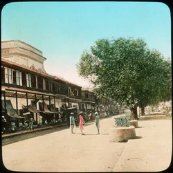 Chandni Chowk, Delhi, Indien, späte 19. oder frühe 20. Jahrhundert
