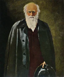 Charles Darwin 1809-1882 - Gemälde von Collier, 1934