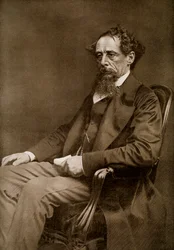 Charles Dickens, englischer Autor des 19. Jahrhunderts, 1910