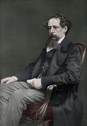 Charles Dickens, englischer Autor des 19. Jahrhunderts