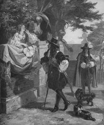 Charles II. und Nell Gwynn, 17. Jahrhundert 1905