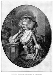 Charlotte Princess Royal, Herzogin von Württemberg, 19. Jahrhundert