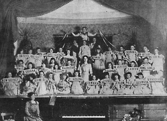 Kinder des Empire, 1900