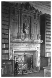Kaminstück der Bibliothek im Windsor Castle, 1896