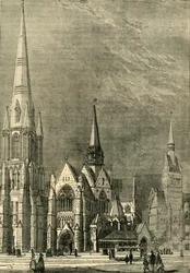 Christ Church, Westminster Bridge Road, um 1878