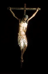 Christus am Kreuz, Kruzifix, 14. Jahrhundert