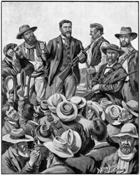 Christiaan De Wet, Afrikaner Soldat, Politiker und Großwildjäger, ca. 1899
