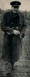 Churchill als Flieger, ca. 1945