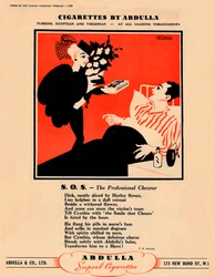Zigaretten von Abdulla - S.O.S. - Der professionelle Aufmunterer, 1939