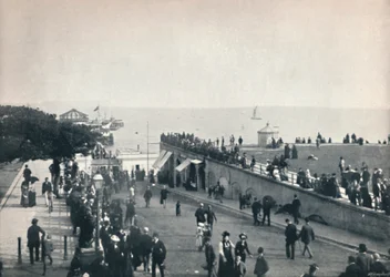 Clacton-On-Sea - Der Zugang zum Pier, 1895