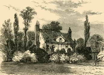 Haus von Claude Duval, 1825, ca. 1876