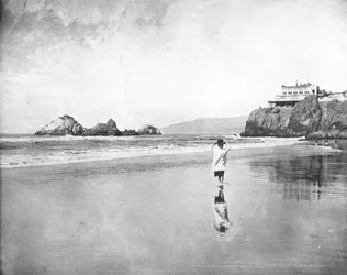 Cliff House und Seal Rocks, San Francisco, Kalifornien, USA, ca. 1900