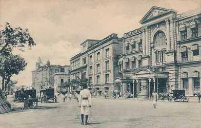 Clive Street, Kalkutta, ca. 1905
