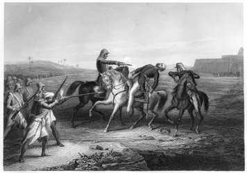 Oberst Platt, getötet von den Meuterern in Mhow, ca. 1860