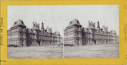 Commune de Paris (1871): Ansicht des Rathauses