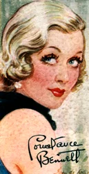 Constance Campbell Bennett, 1904-1965, US-amerikanische Schauspielerin, 20. Jahrhundert