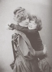 Constance Wilde mit Sohn Cyril