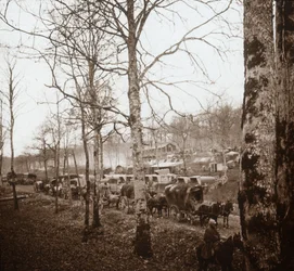 Konvoi, Somme, Nordfrankreich, um 1914-1918
