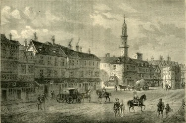Cornhill im Jahr 1630, ca. 1872
