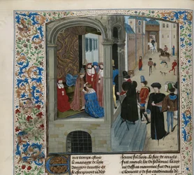 Krönung von Karl VI. von Frankreich, ca. 1470-1475