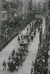 Krönung von König Georg V. und Königin Mary, London, 1911.