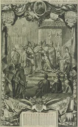 Krönung von Stanislaw I Leszczynski 1705