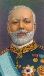 Graf Hayashi Tadasu, 1850-1913, Karrierediplomat und Kabinettsminister in der Meiji-Periode Japans, 1906
