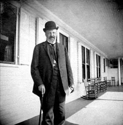 Graf Sergei Juljewitsch Witte, russischer Premierminister, während seiner Reise in die USA, 1905