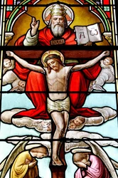 Kreuzigung, Kirche Saint Germain, Buxy, Frankreich