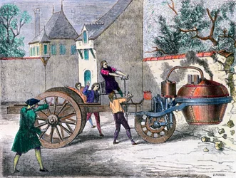 Cugnots Dampfwagen, 19. Jahrhundert