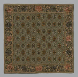 Kissenbezug, China, Qing-Dynastie 1644-1911, ca. 1900