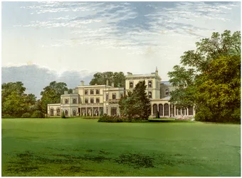 Danesfield House, Buckinghamshire, Heim der Familie Scott-Murray, um 1880
