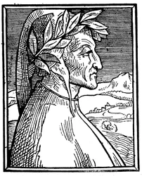 Dante Alighieri 1265-1321, italienischer Dichter, 1521