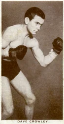 Dave Crowley, britischer Boxer, 1938