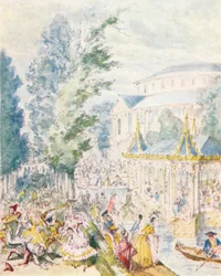 Tagesmaskerade in den Ranelagh Gardens, 1842, 1903