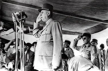 De Gaulle in Algerien, Mai 1958