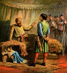 Tod von Richard dem Ersten, 1199, ca. 1850