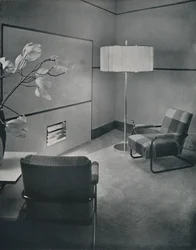 Debattenstudio im Broadcasting House, London, 1933