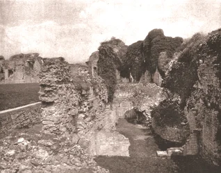 Burg Denbigh, Denbighshire, Wales, 1894