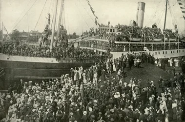 Abreise des viktorianischen B.C. Kontingents, ca. 1914, 1919