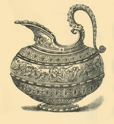 Entwurf für einen Krug, 1881