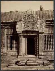 Türdurchgang durch ein inneres Gehege, Angkor Wat, Kambodscha, um 1880