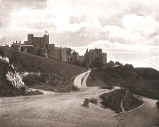 Dover Castle, Kent, 1894