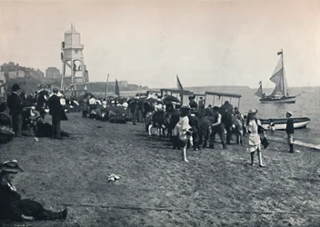 Dovercourt - Der Strand, 1895