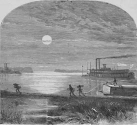 Den Mississippi hinunter, 1883